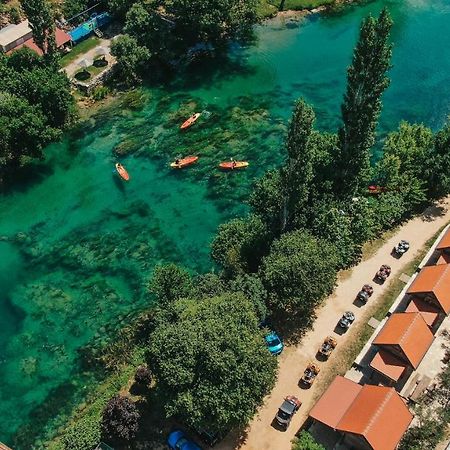 River huts Zrmanja Obrovac Buitenkant foto
