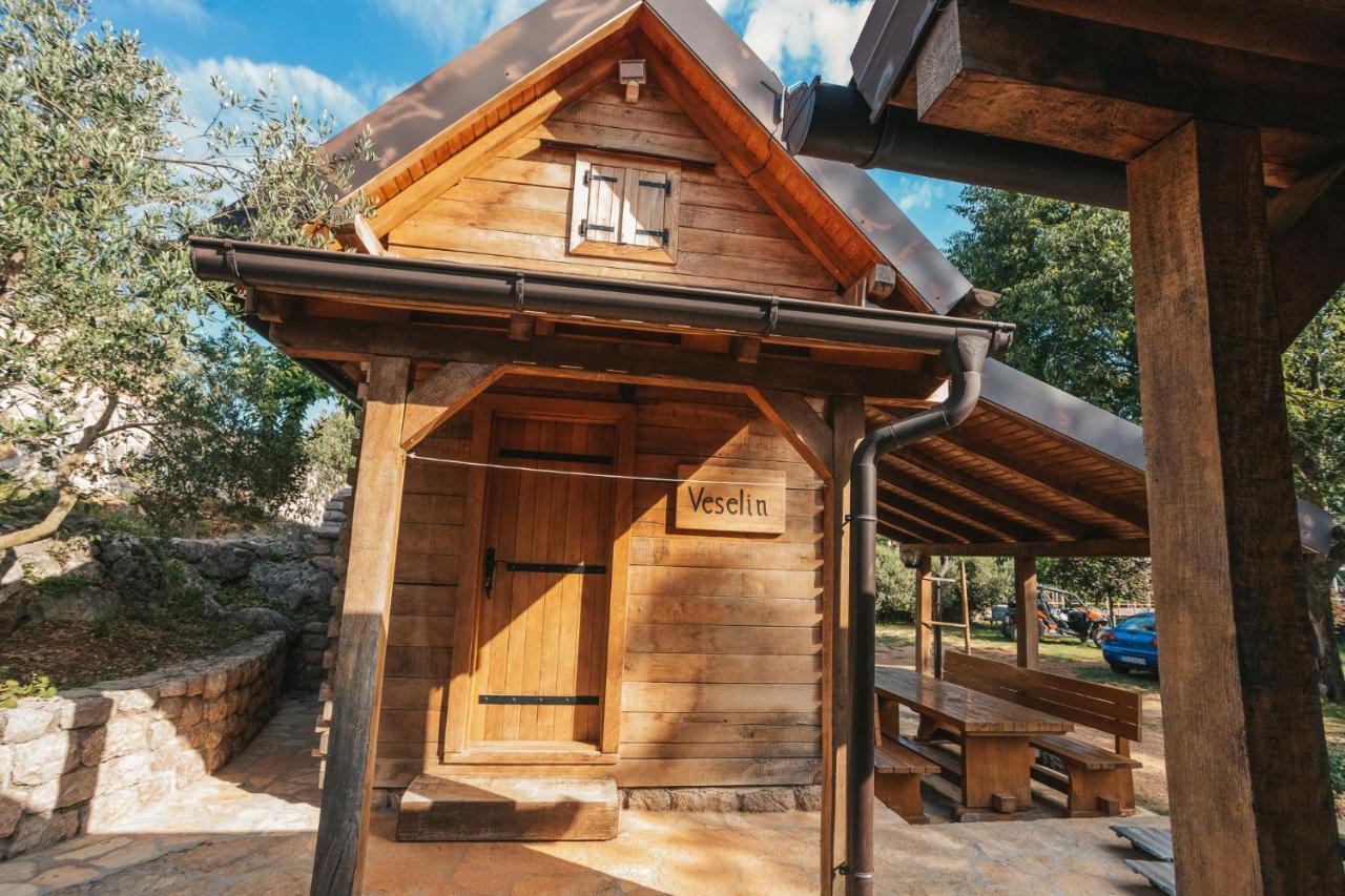 River huts Zrmanja Obrovac Buitenkant foto